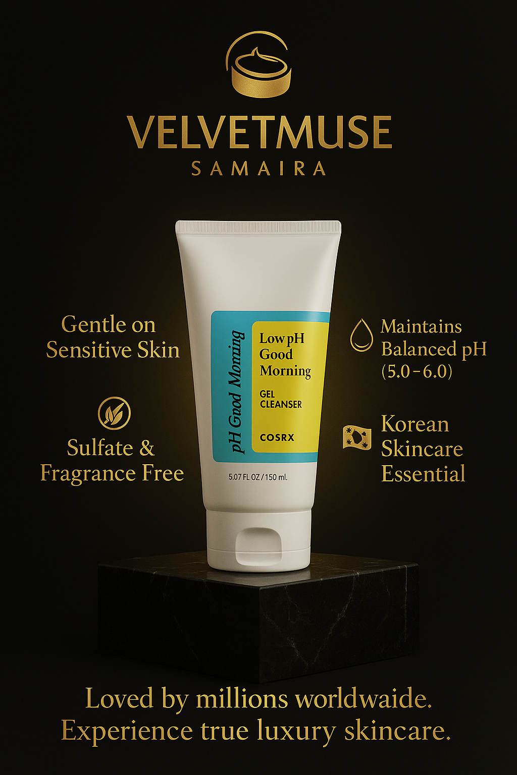 COSRX Low pH Good Morning Gel Cleanser (Sensitive Skin)